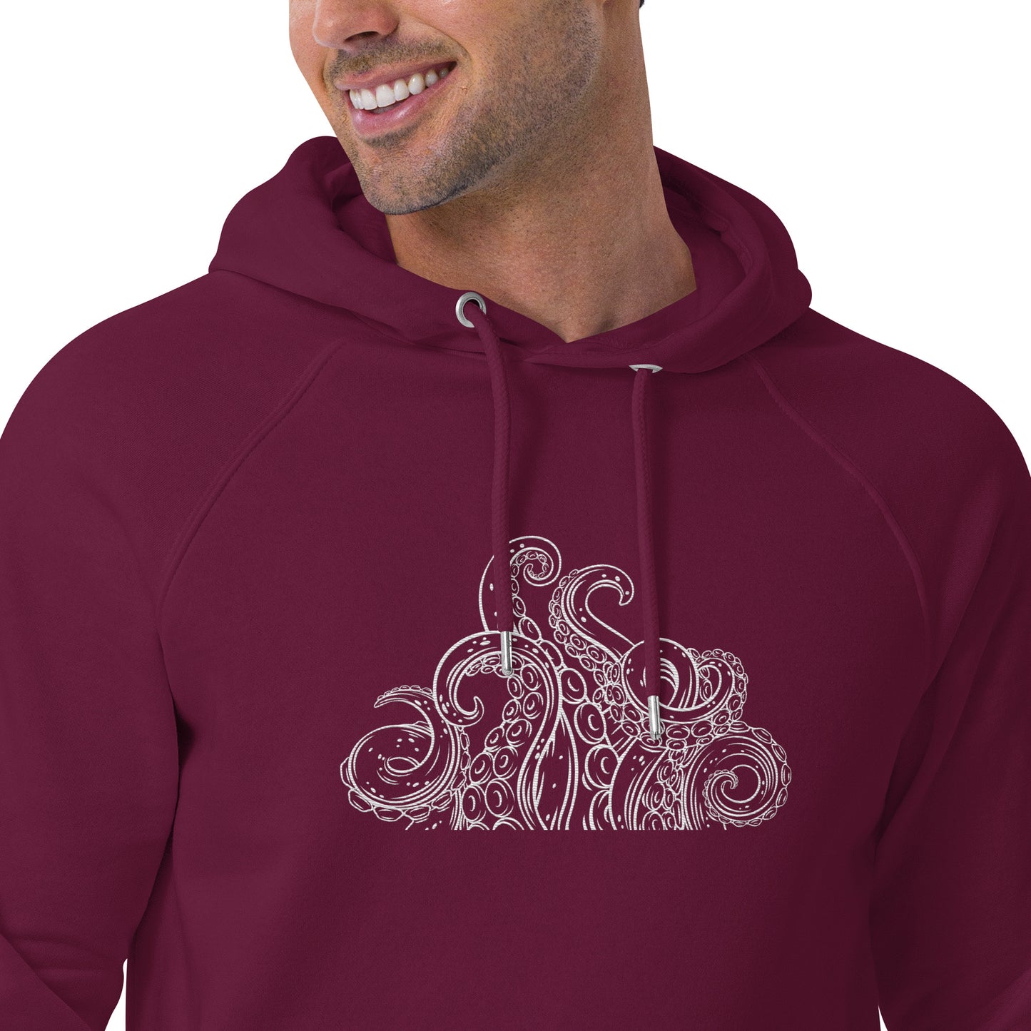 Bottom Time™ Eco-Friendly Unisex Hoodie, Octopus