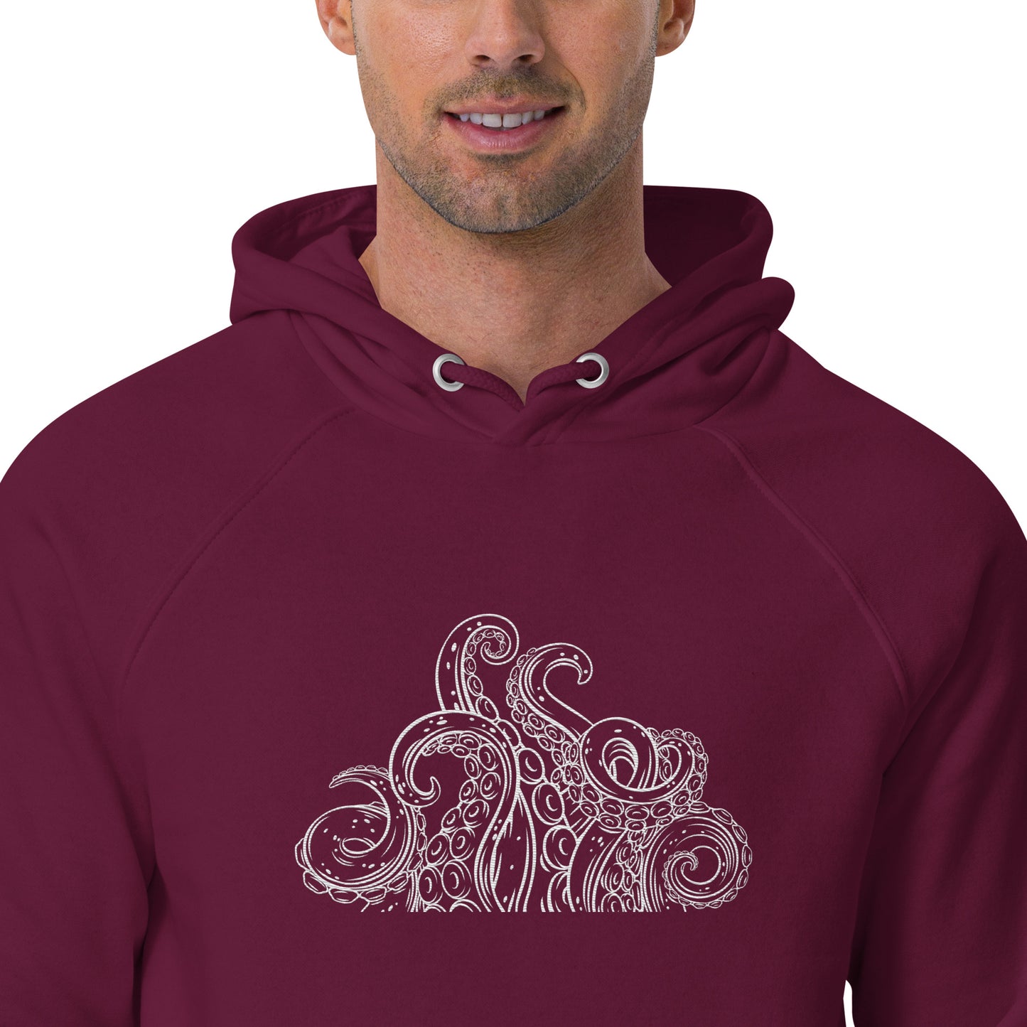 Bottom Time™ Eco-Friendly Unisex Hoodie, Octopus