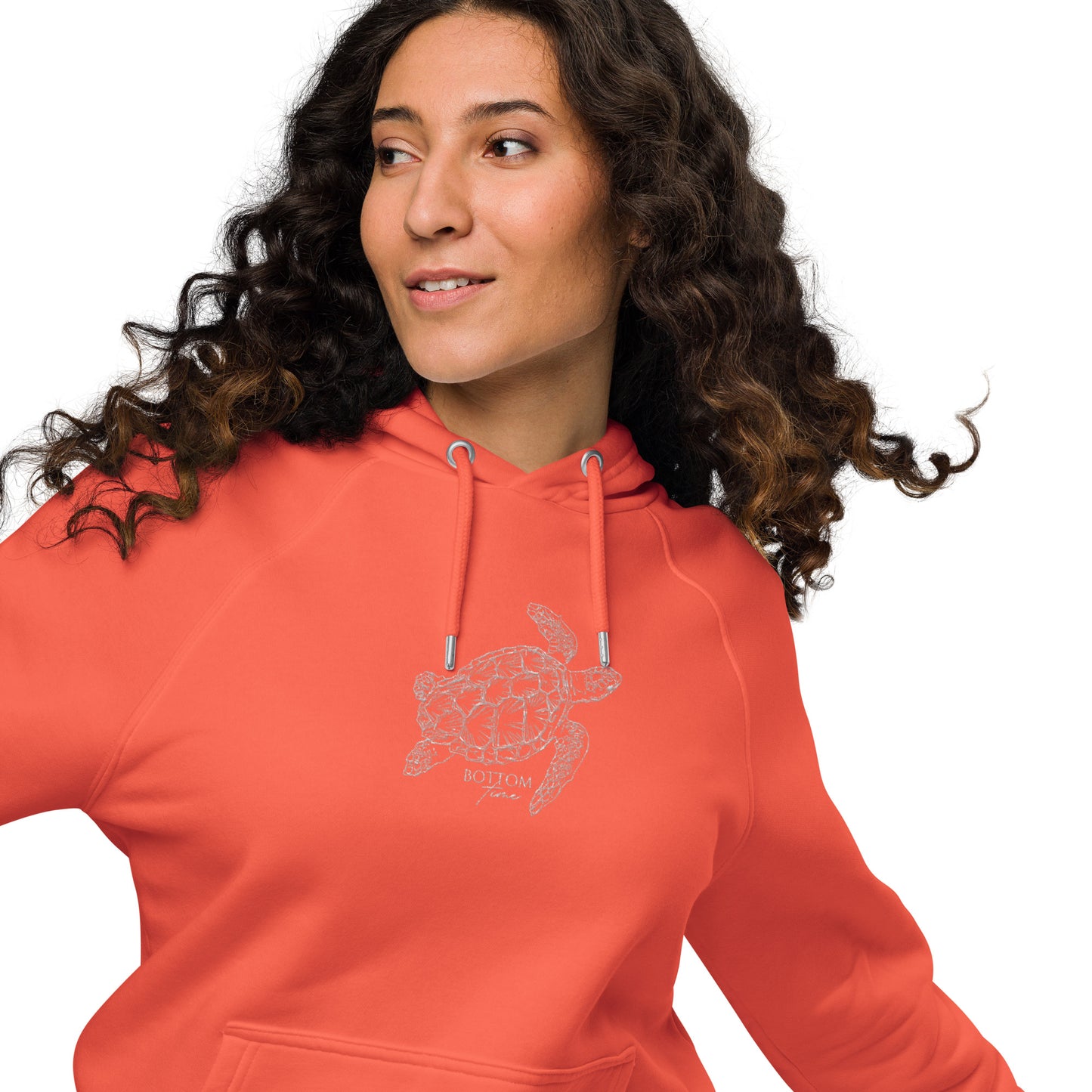 Bottom Time™ Eco-Friendly Unisex Hoodie, Sea Turtle