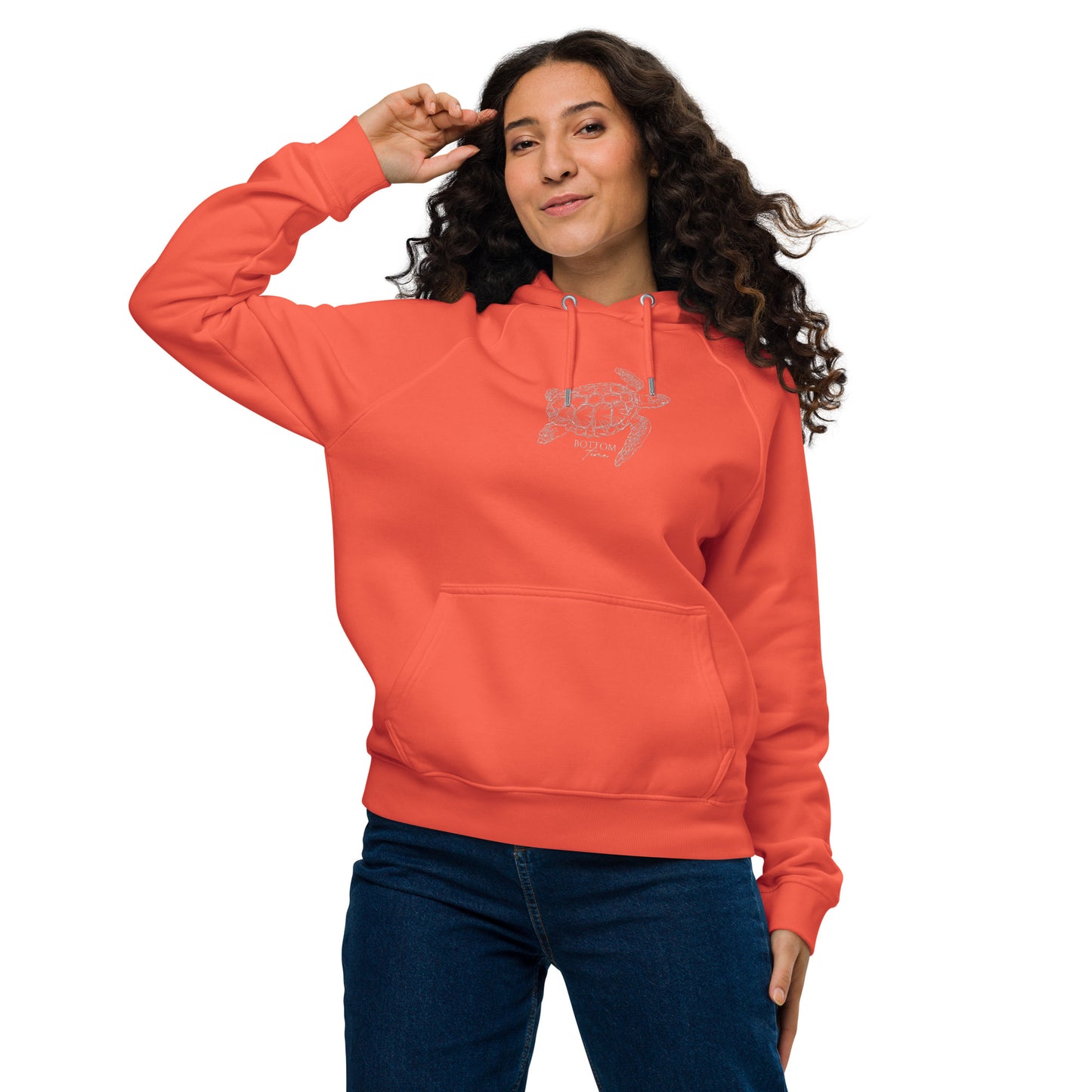 Bottom Time™ Eco-Friendly Unisex Hoodie, Sea Turtle