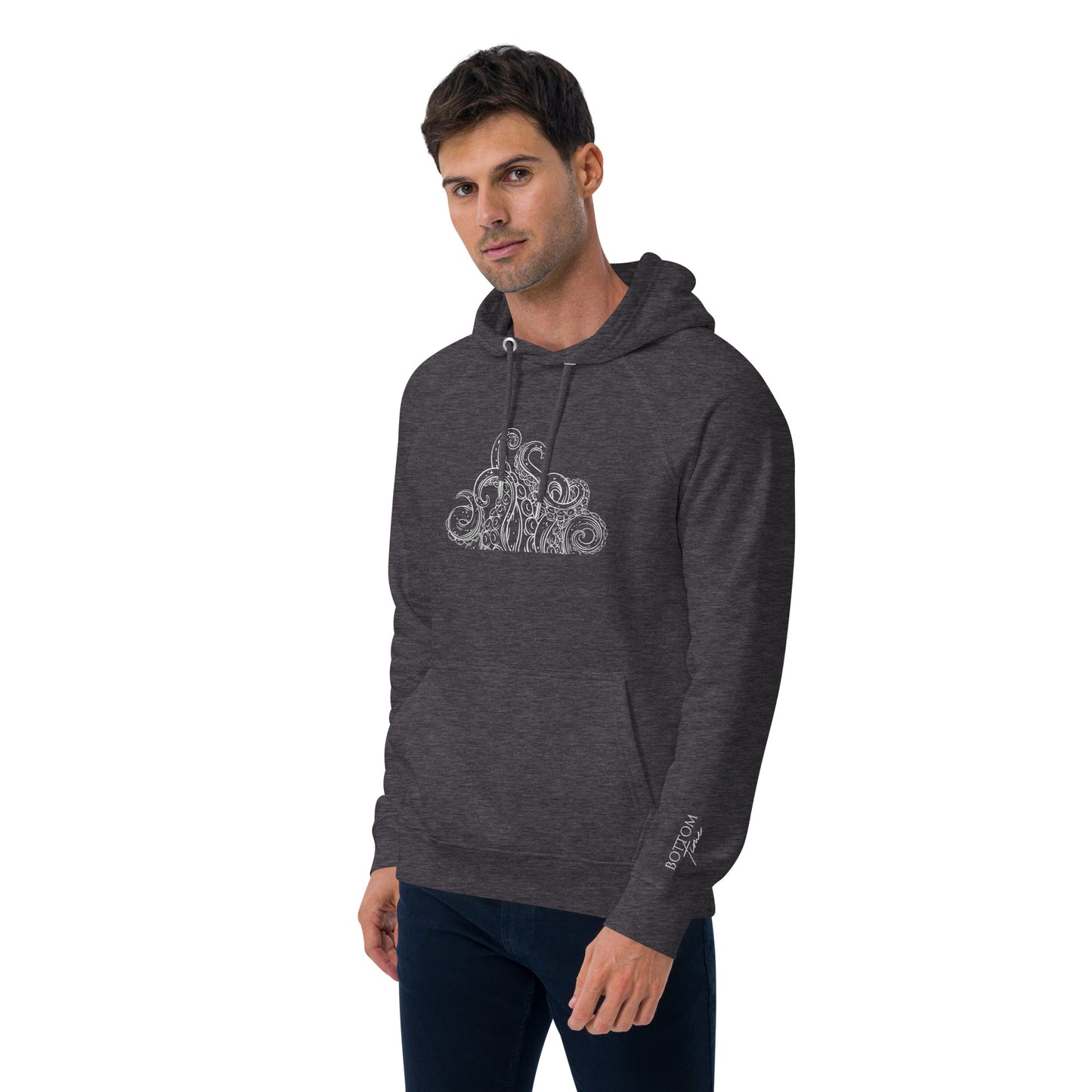 Bottom Time™ Eco-Friendly Unisex Hoodie, Octopus