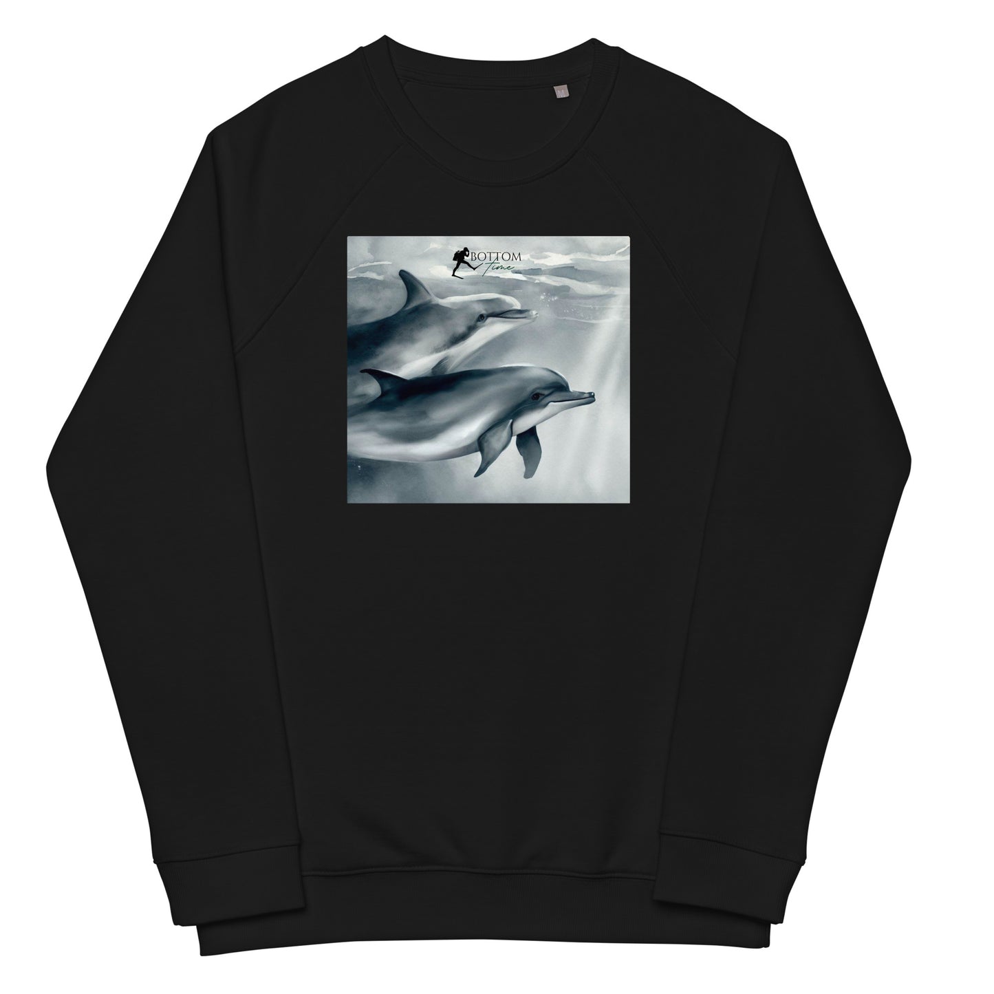 Bottom Time™ Eco-Friendly, Unisex Sweatshirt, Dolphin