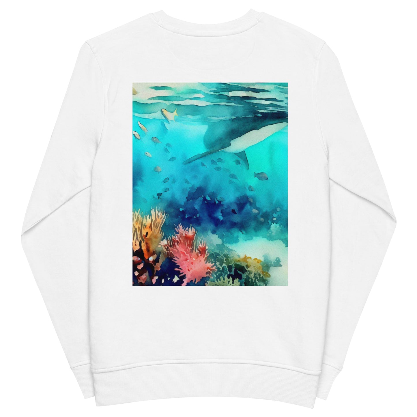 Bottom Time™ Eco-Friendly, Unisex Sweatshirt, Whale