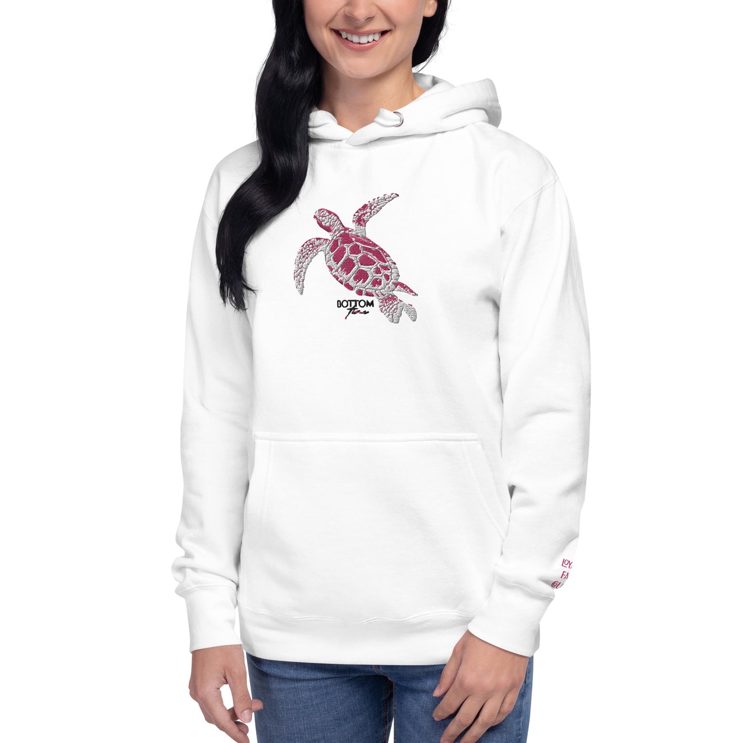 Bottom Time™ Eco-Friendly Unisex Hoodie, Sea Turtle, Custom