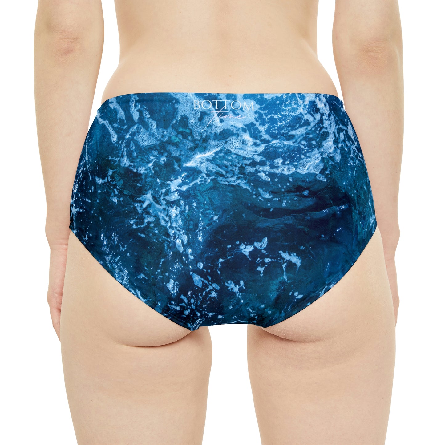 Bottom Time™ Eco-Friendly Recycled High-Waisted Bikini, Water