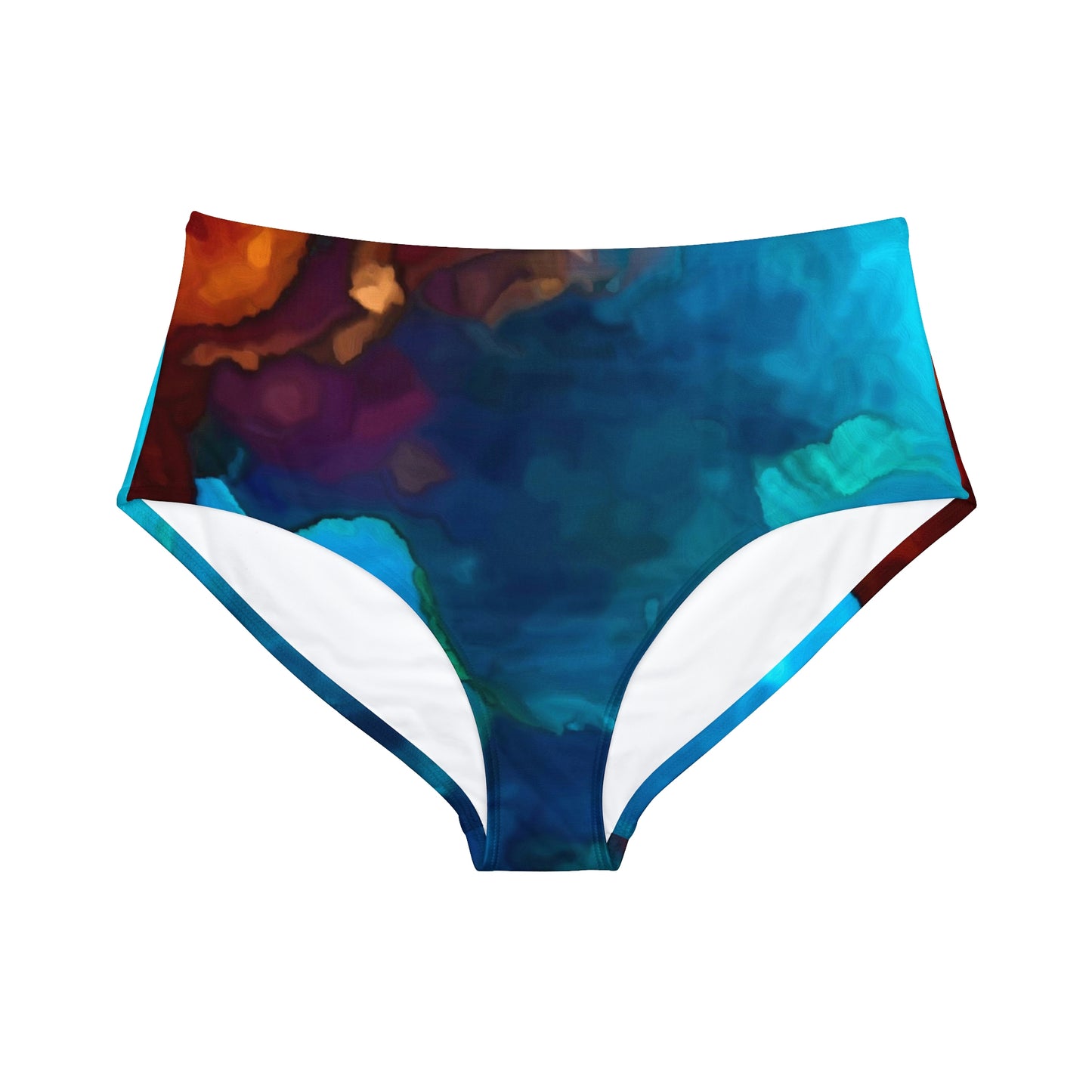 Bottom Time™ Eco-Friendly Recycled High-Waisted Bikini, Cave