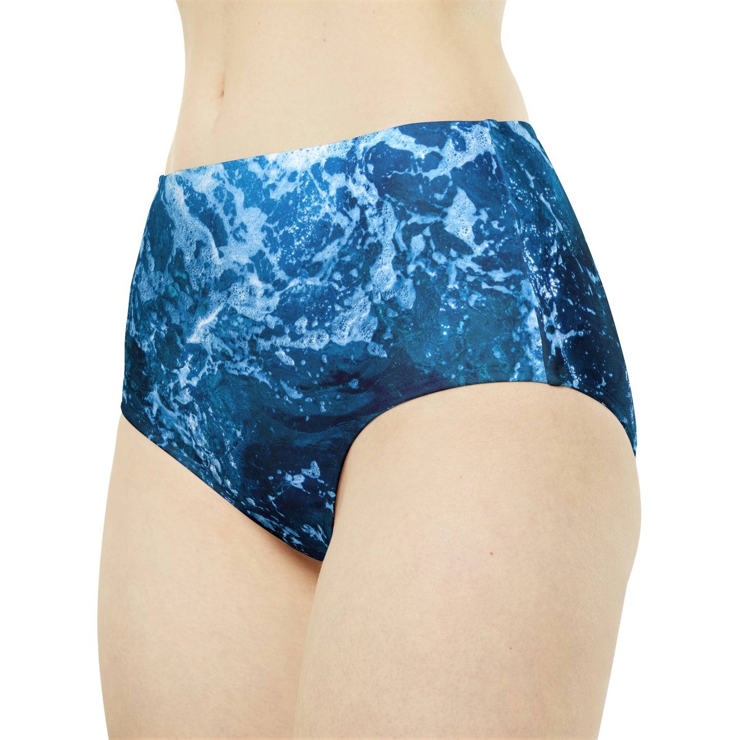 Bottom Time™ Eco-Friendly Recycled High-Waisted Bikini, Water