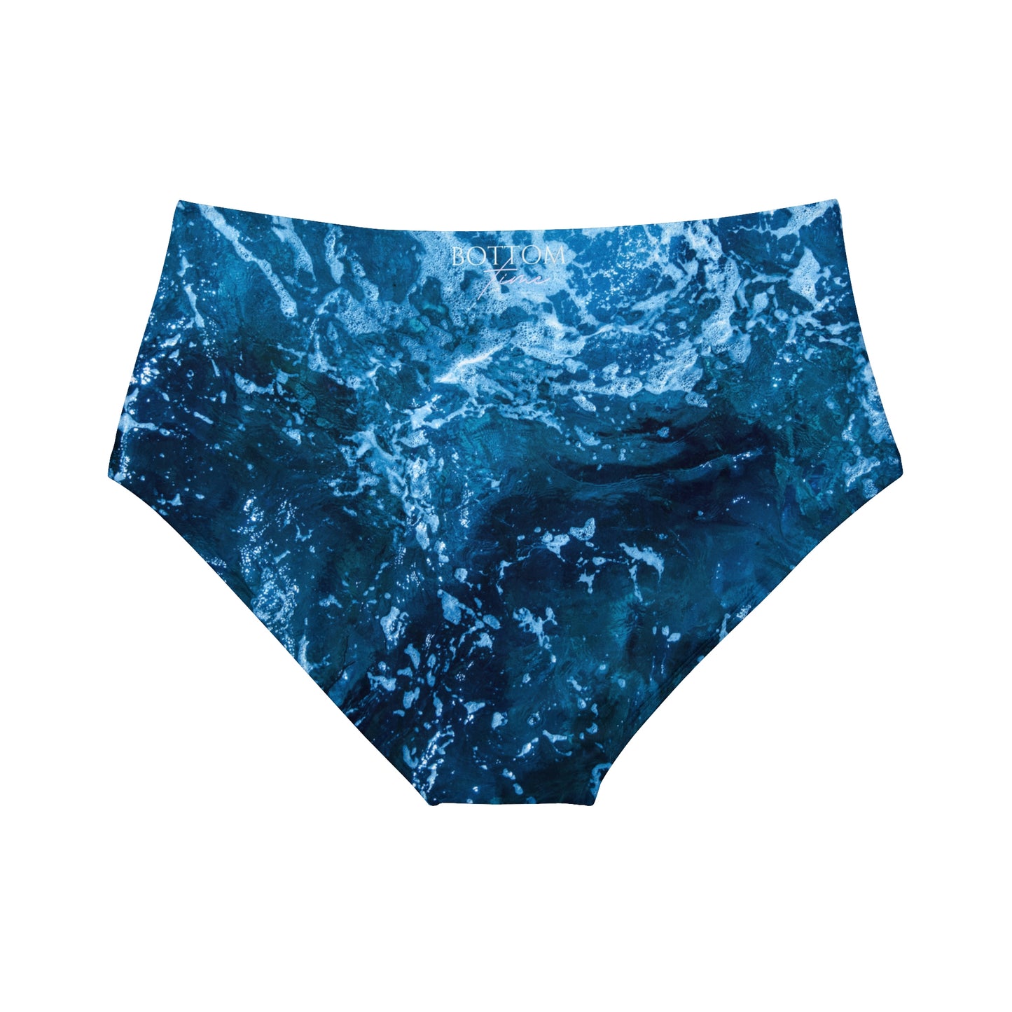 Bottom Time™ Eco-Friendly Recycled High-Waisted Bikini, Water