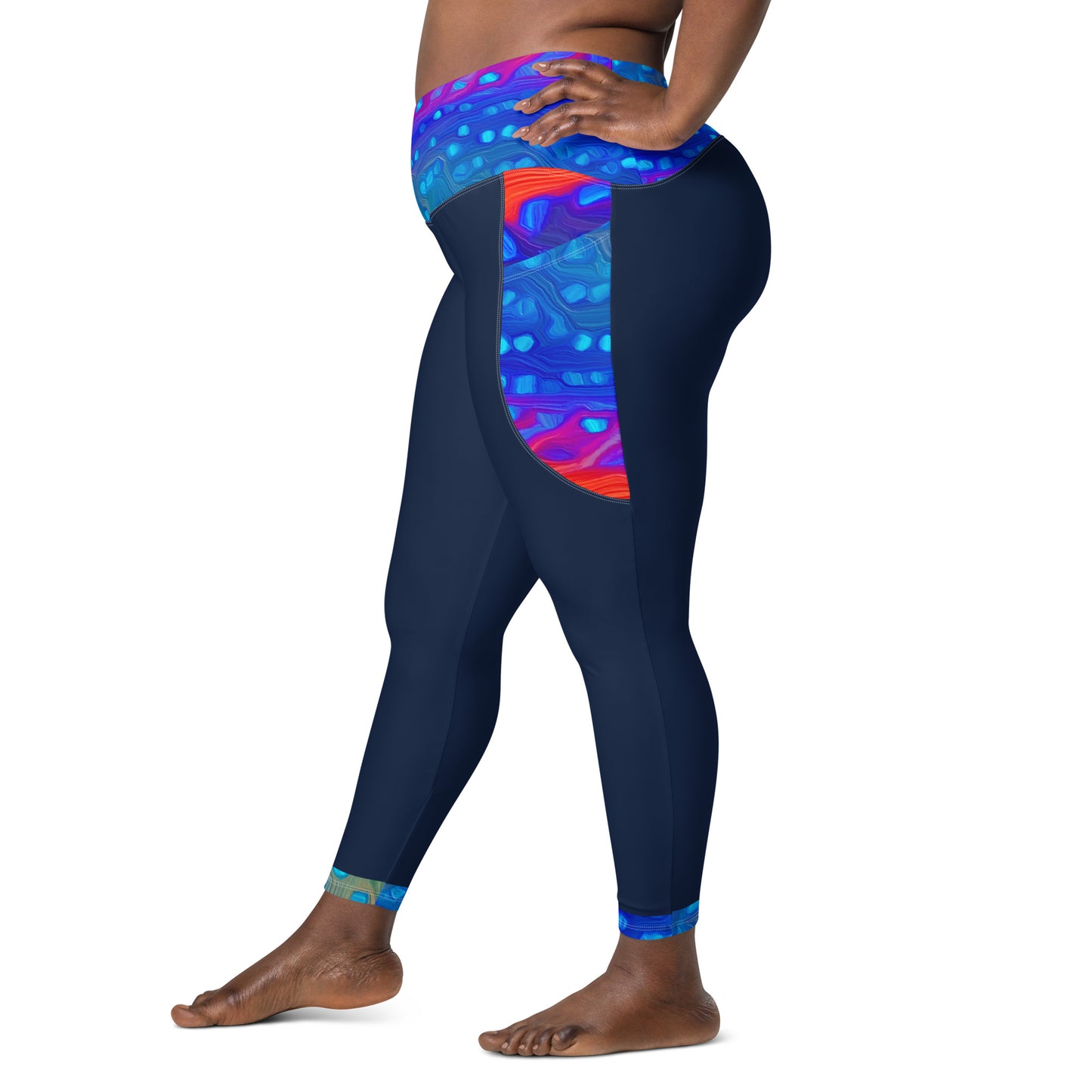 Bottom Time™ Eco-Friendly Dive Leggings, Scuba Pants, Yellowtail, Sets