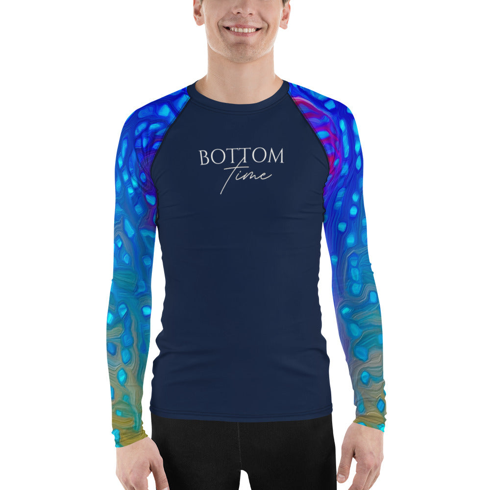 Bottom Time™ Eco-Friendly Men's Rash Guard, Ocean, Yellowtail, Sets