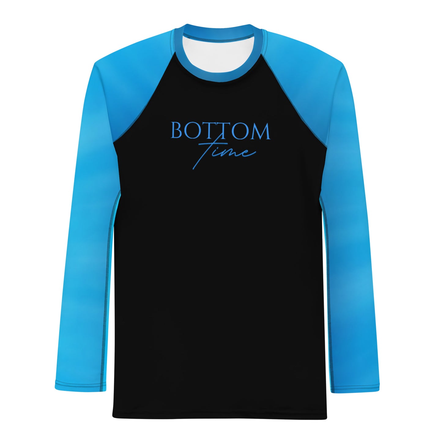 Bottom Time™ Eco-Friendly Men's Rash Guard, Bubbles, Sets, Blue