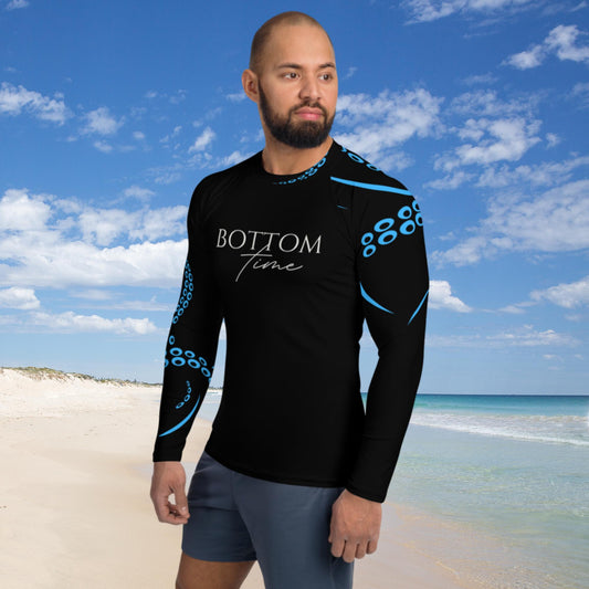 Bottom Time™ Eco-Friendly Men's Rash Guard, Ocean, Octopus. Sets