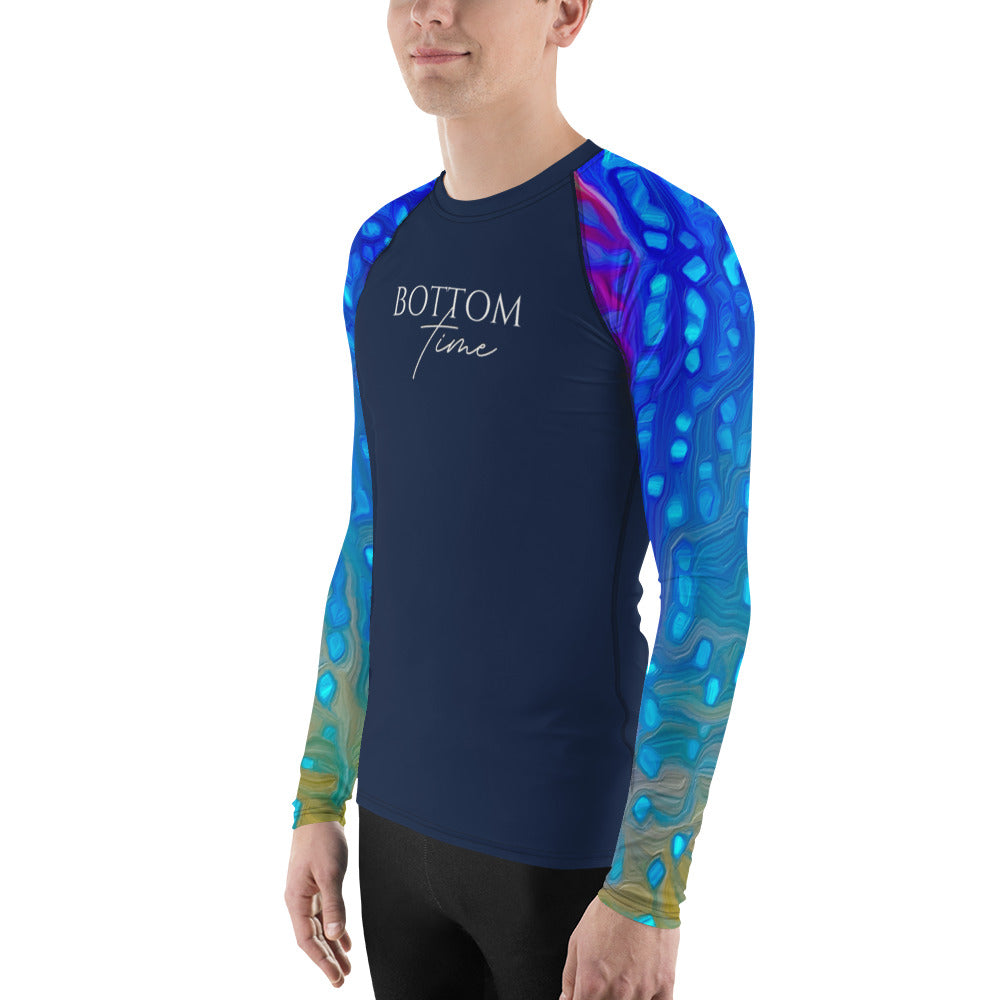 Bottom Time™ Eco-Friendly Men's Rash Guard, Ocean, Yellowtail, Sets