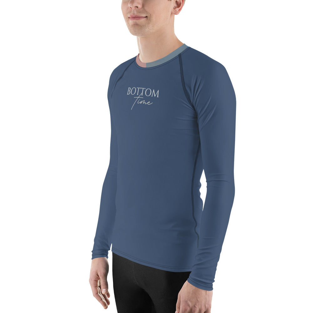 Bottom Time™ Eco-Friendly Men's Rash Guard, Angel, Blue, Gray, Sets