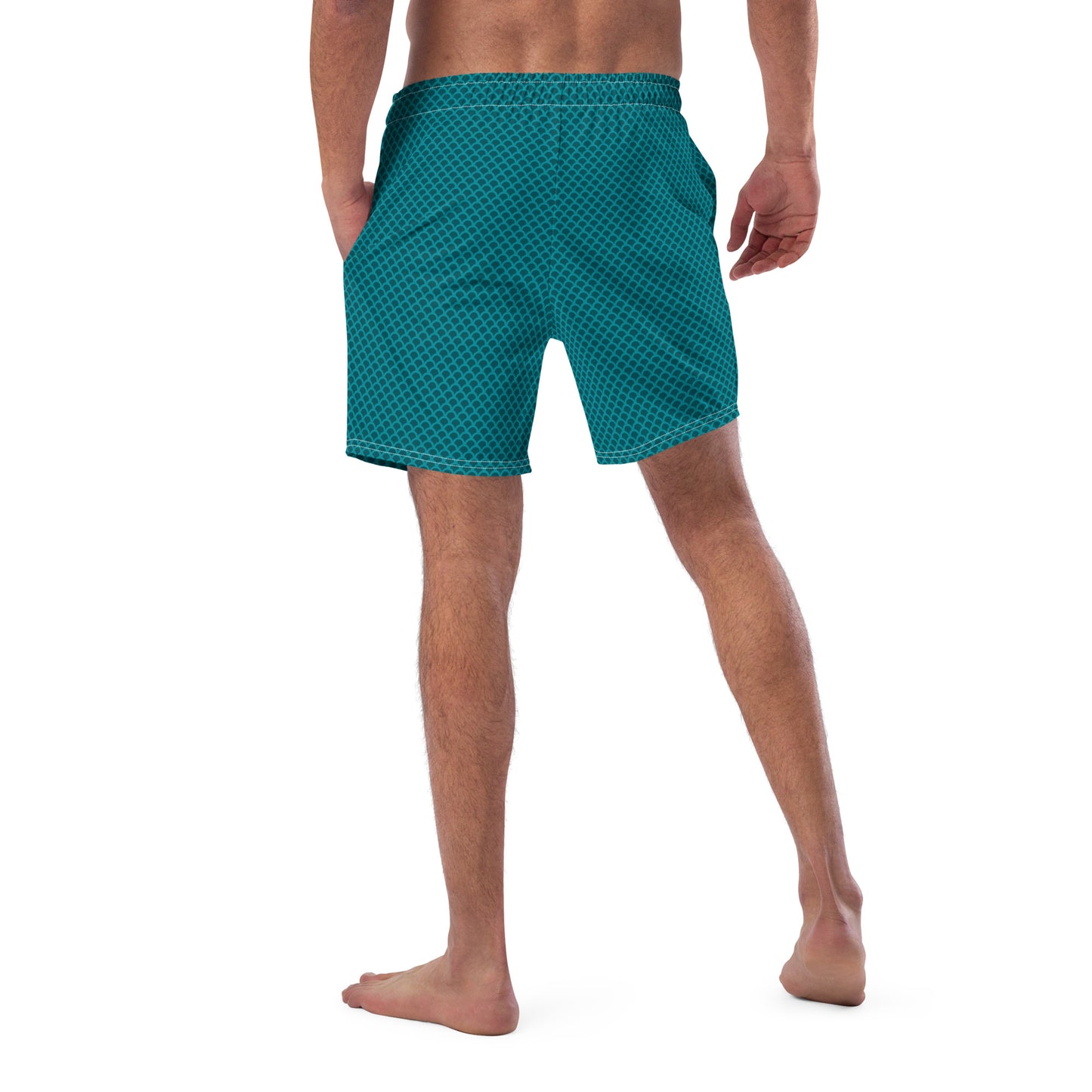 Bottom Time™ Eco-Friendly Men's Swim Trunks, Scales