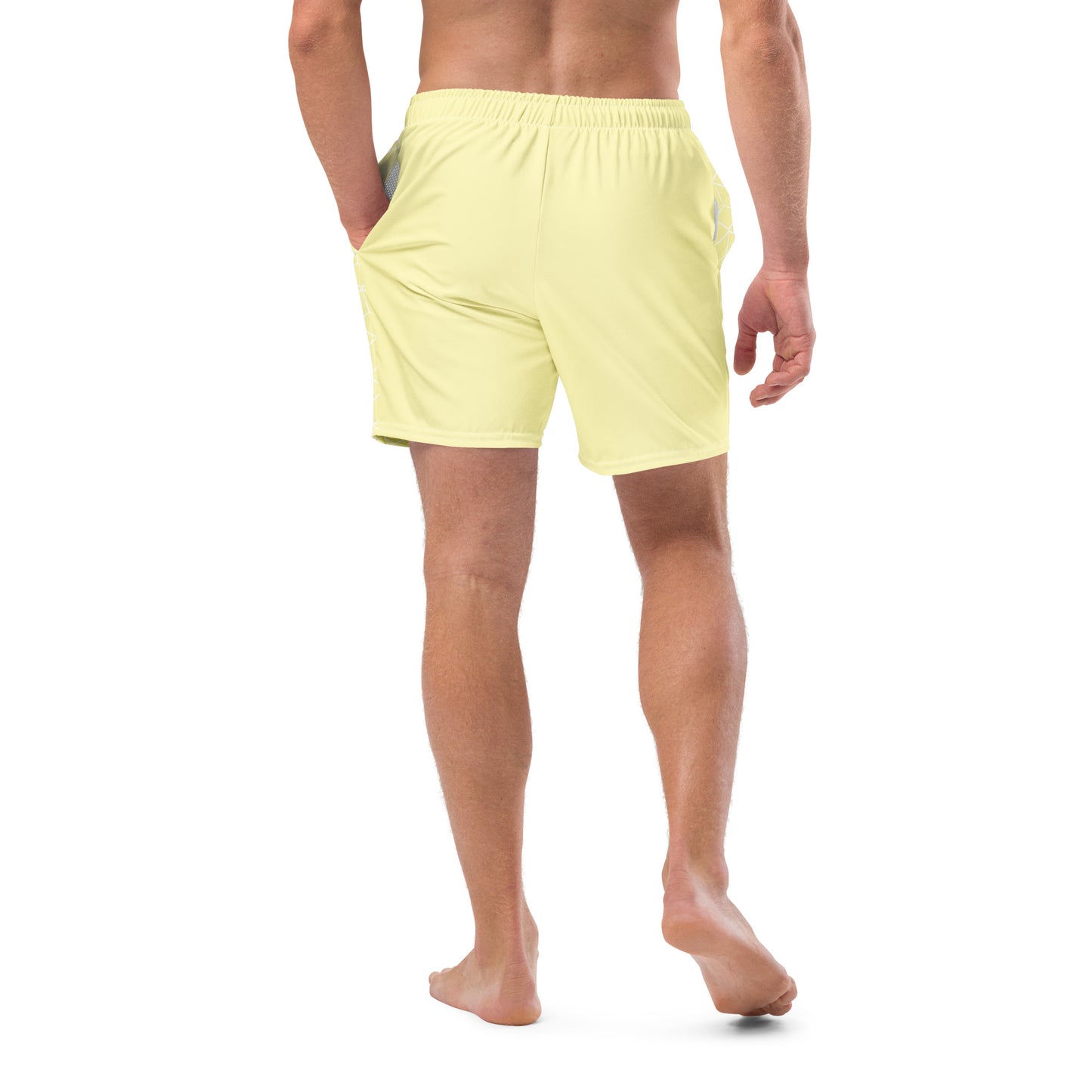 Bottom Time™ Eco-Friendly Men's Swim Trunks, Puffer Fish