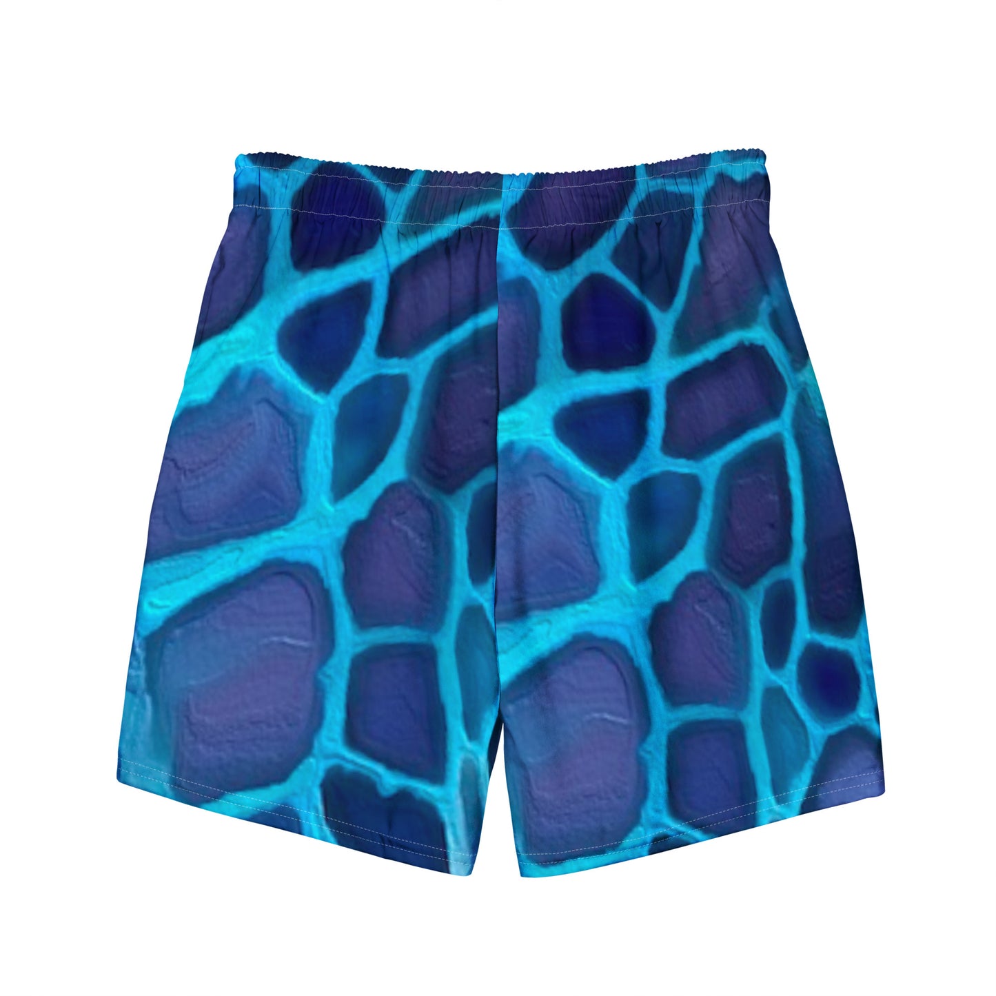 Bottom Time™ Eco-Friendly Men's Swim Trunks, Sea Turtle