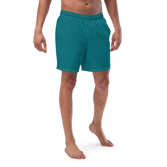 Bottom Time™ Eco-Friendly Men's Swim Trunks, Scales