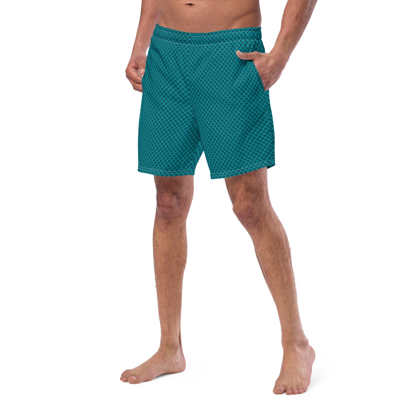 Bottom Time™ Eco-Friendly Men's Swim Trunks, Scales