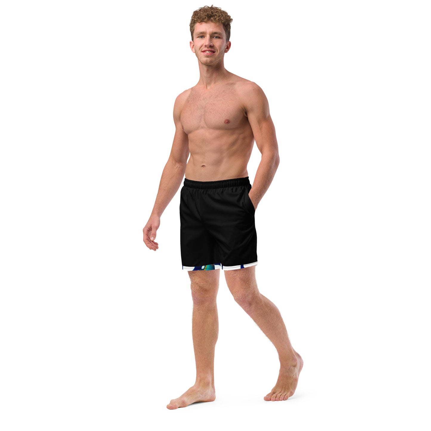 Bottom Time™ Eco-Friendly Men's Swim Trunks, Trigger