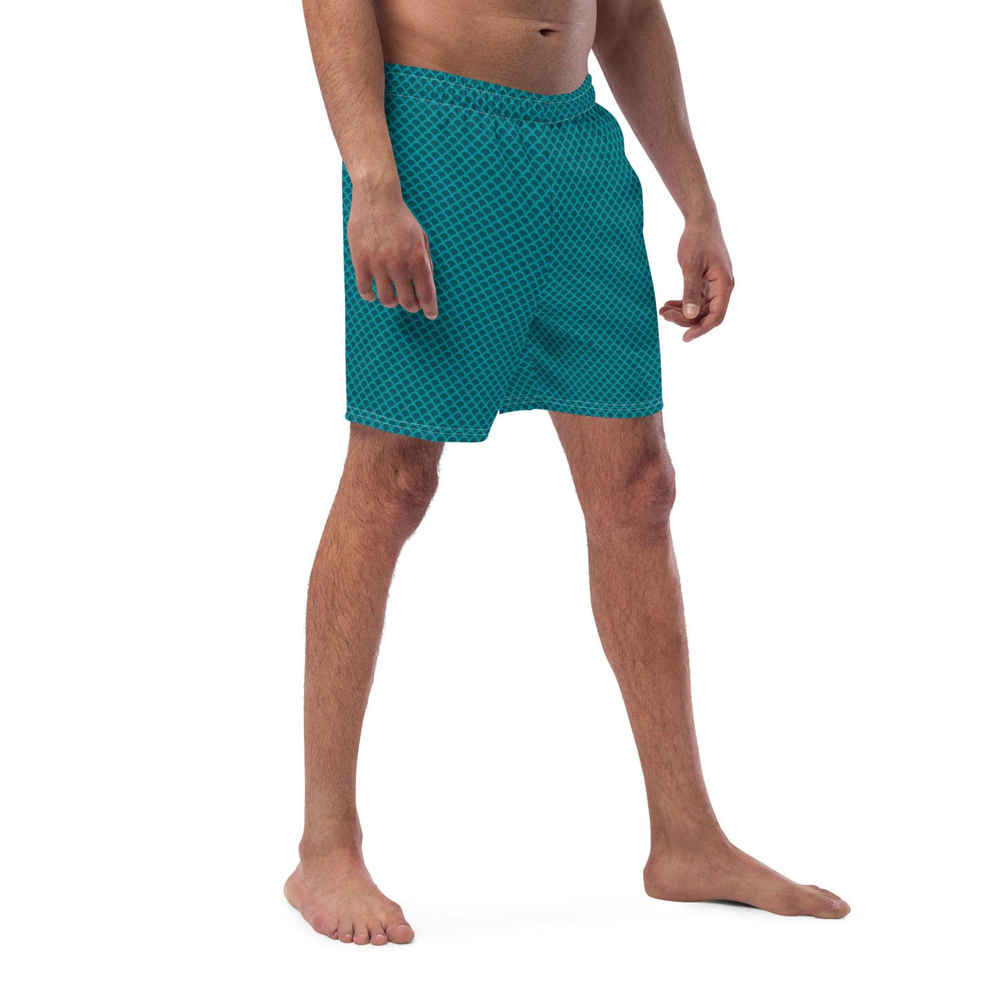 Bottom Time™ Eco-Friendly Men's Swim Trunks, Scales