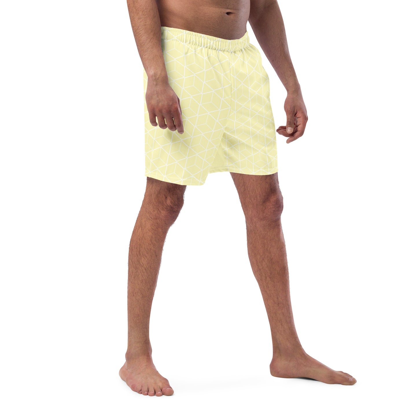 Bottom Time™ Eco-Friendly Men's Swim Trunks, Puffer Fish