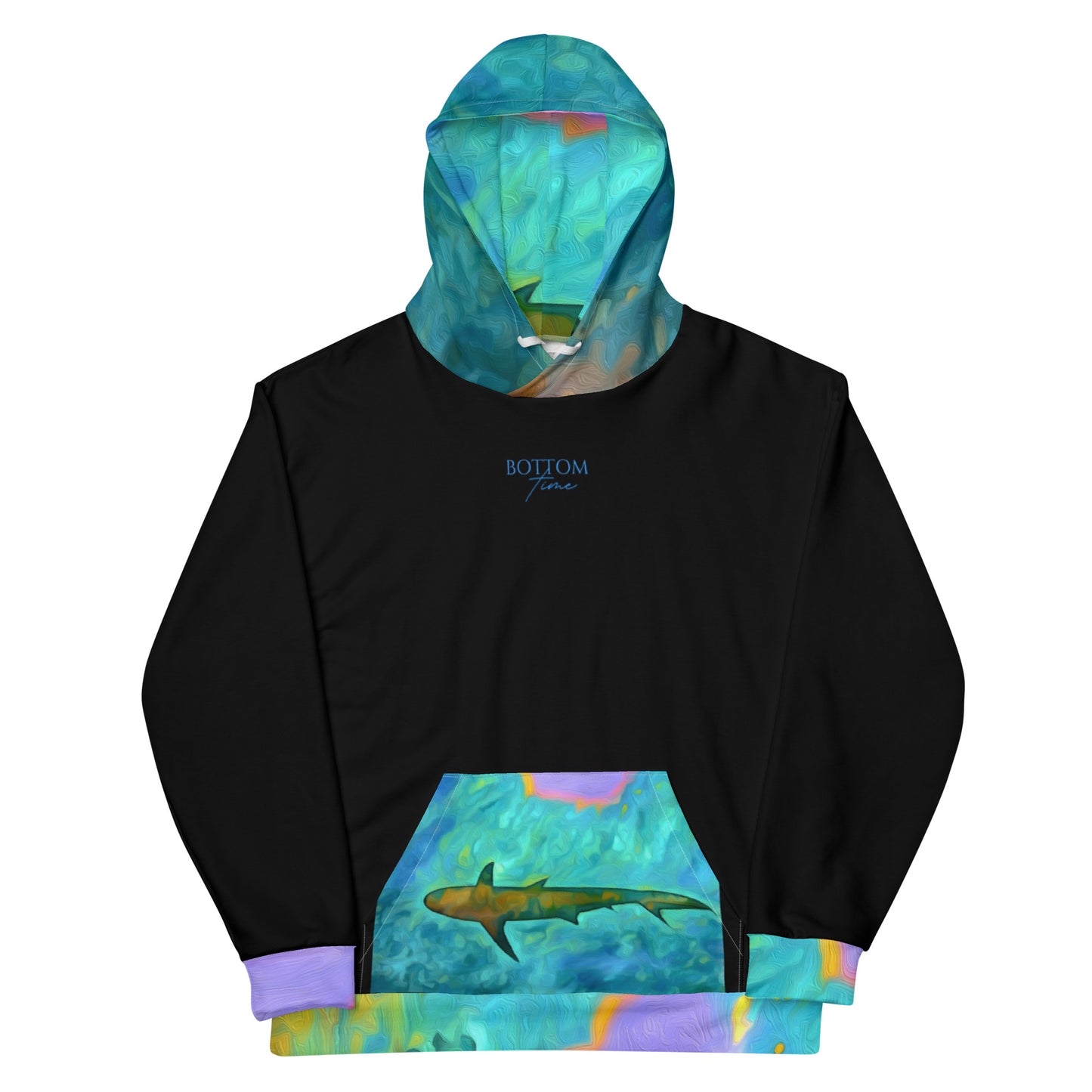 Bottom Time™ Eco-Friendly Unisex Hoodie, Shark