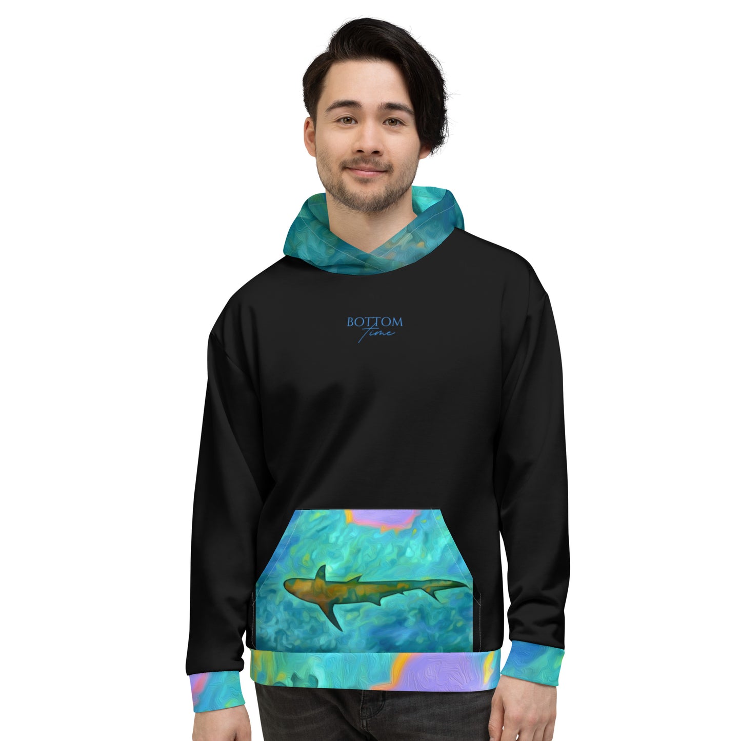 Bottom Time™ Eco-Friendly Unisex Hoodie, Shark