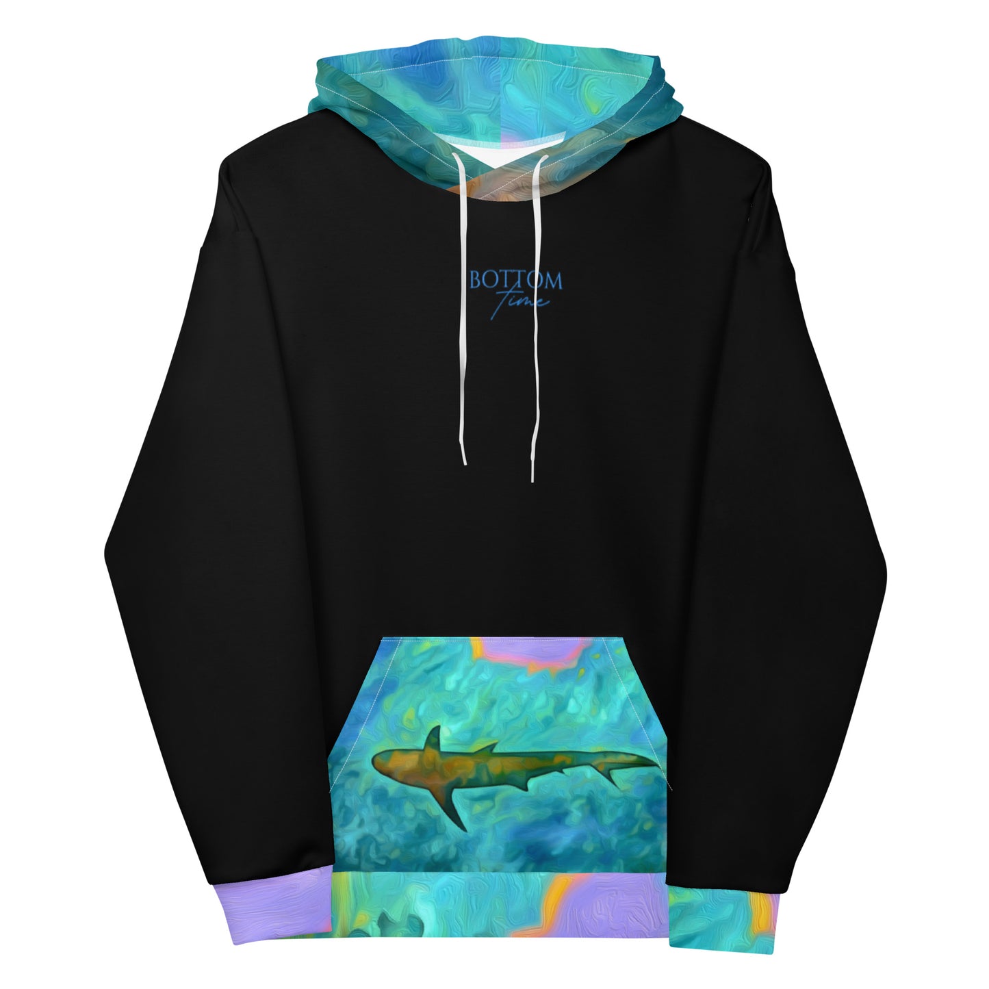 Bottom Time™ Eco-Friendly Unisex Hoodie, Shark