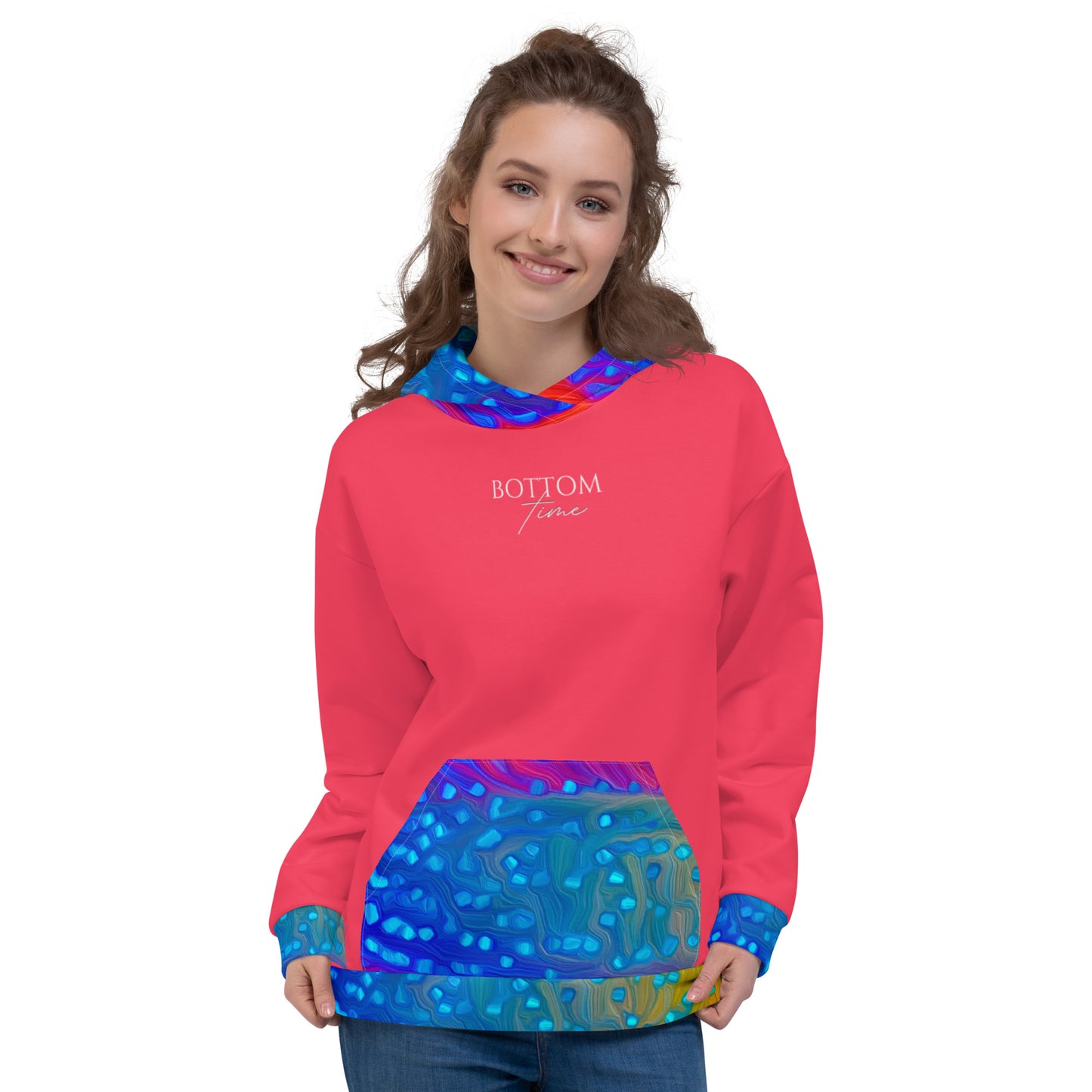 Bottom Time™ Eco-Friendly Unisex Hoodie, Scuba Diver, Yellowtail