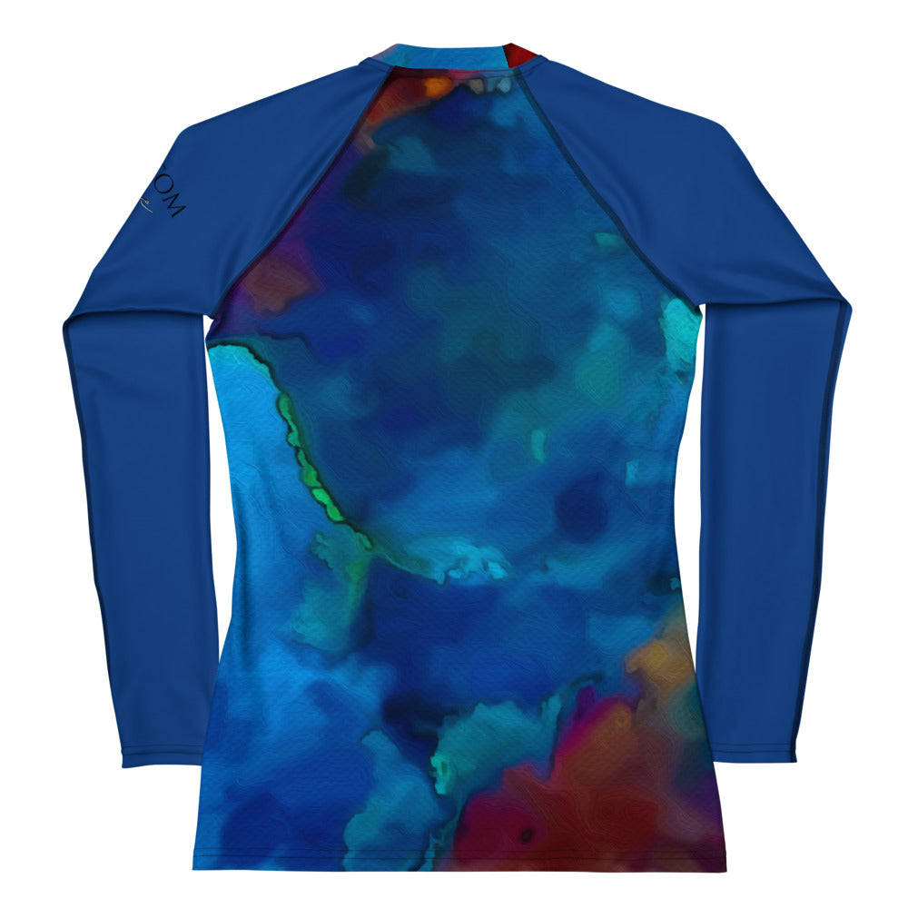 Bottom Time™ Eco-Friendly Women's Rash Guard Ocean, Cave, Sets