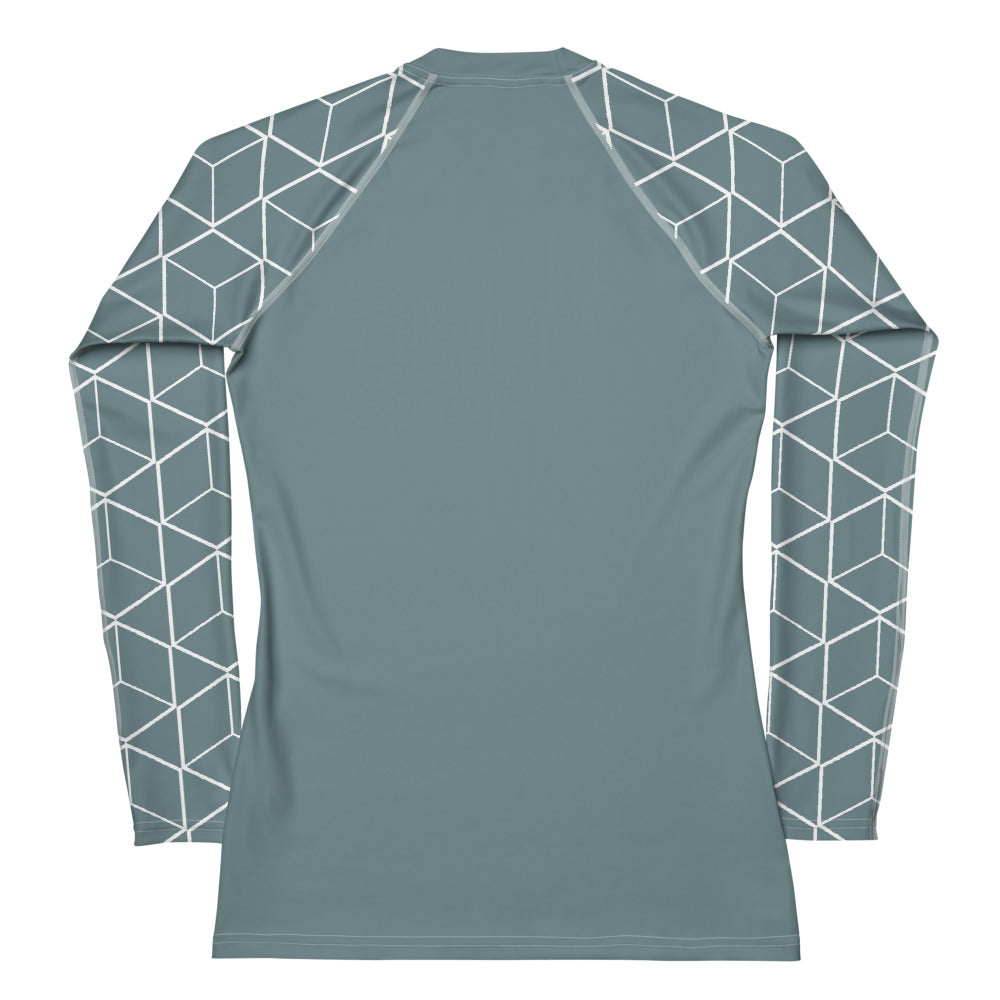 Bottom Time™ Eco-Friendly Women's Rash Guard, Diamond, Sets