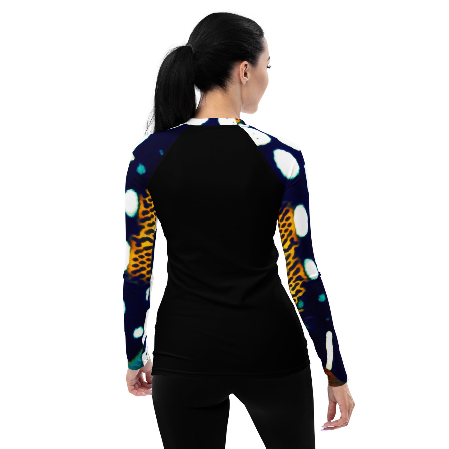 Bottom Time™ Eco-Friendly Women's Rash Guard Ocean, Trigger