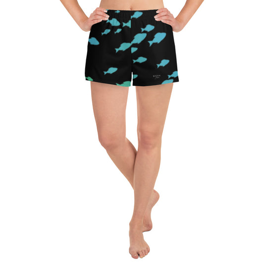 Bottom Time™ Eco-Friendly Women’s Recycled Shorts, Fish, Sets