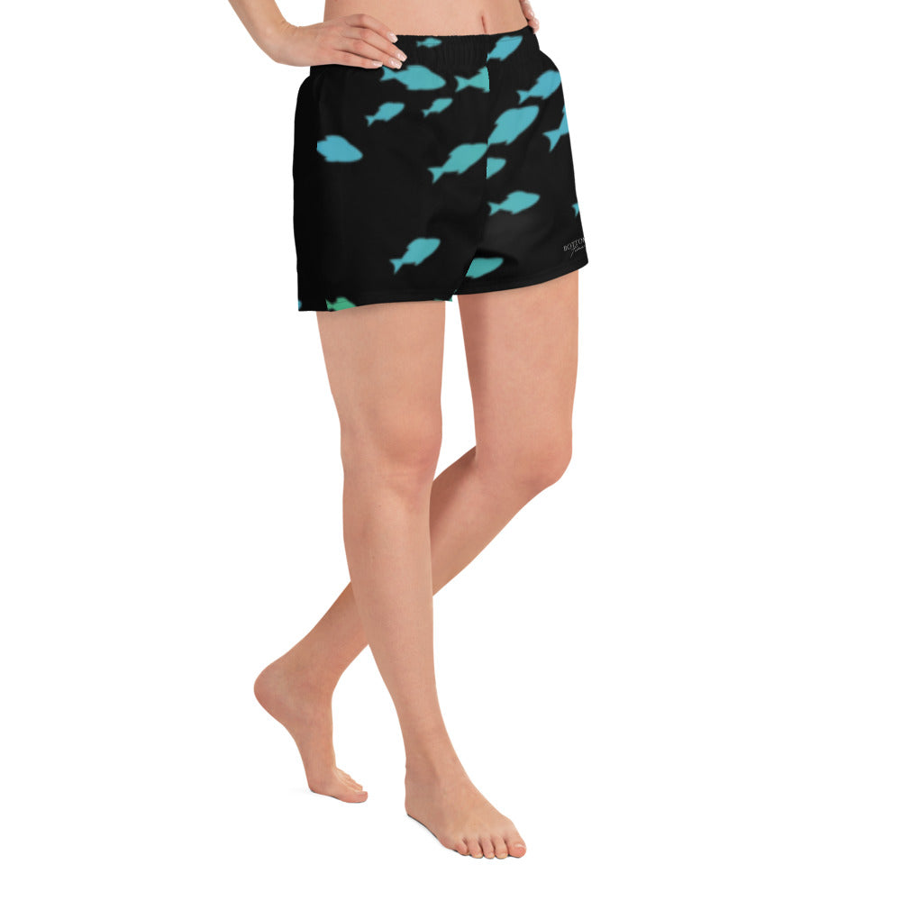 Bottom Time™ Eco-Friendly Women’s Recycled Shorts, Fish, Sets