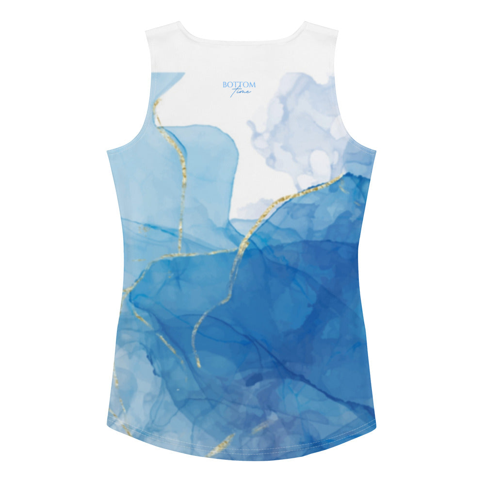 Bottom Time™ Eco-Friendly Ladies Tank, Bubbles