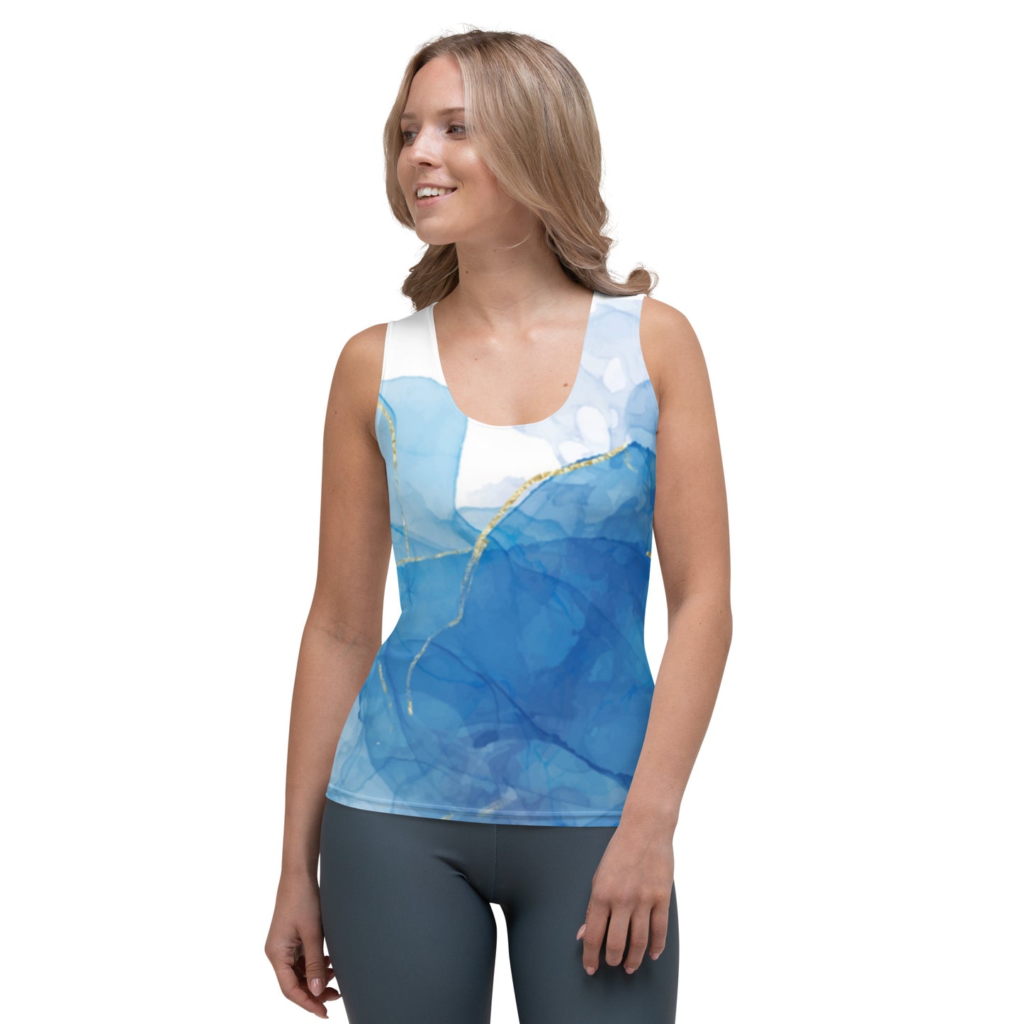 Bottom Time™ Eco-Friendly Ladies Tank, Bubbles