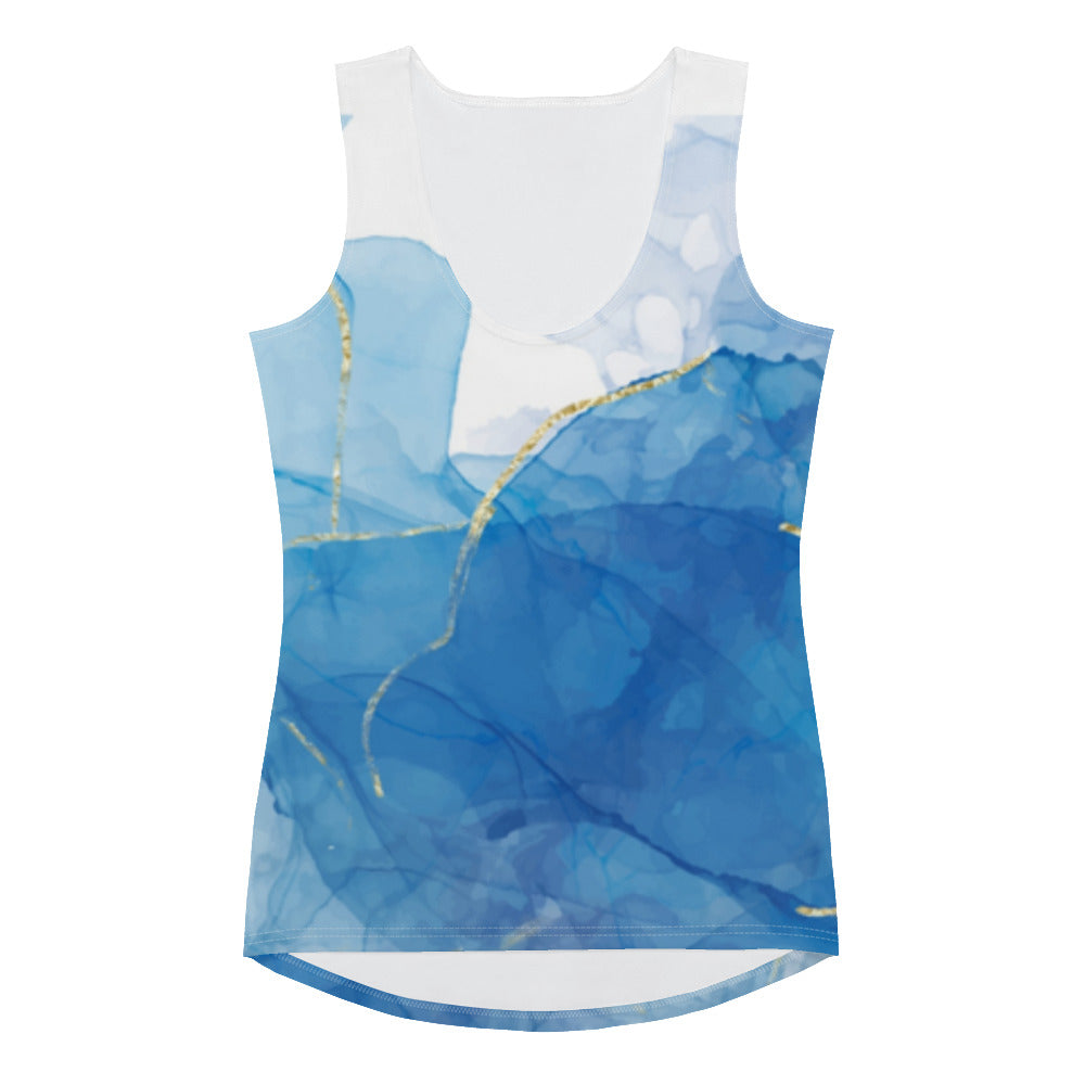 Bottom Time™ Eco-Friendly Ladies Tank, Bubbles