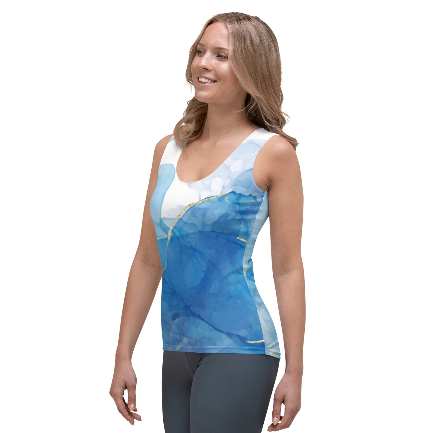 Bottom Time™ Eco-Friendly Ladies Tank, Bubbles