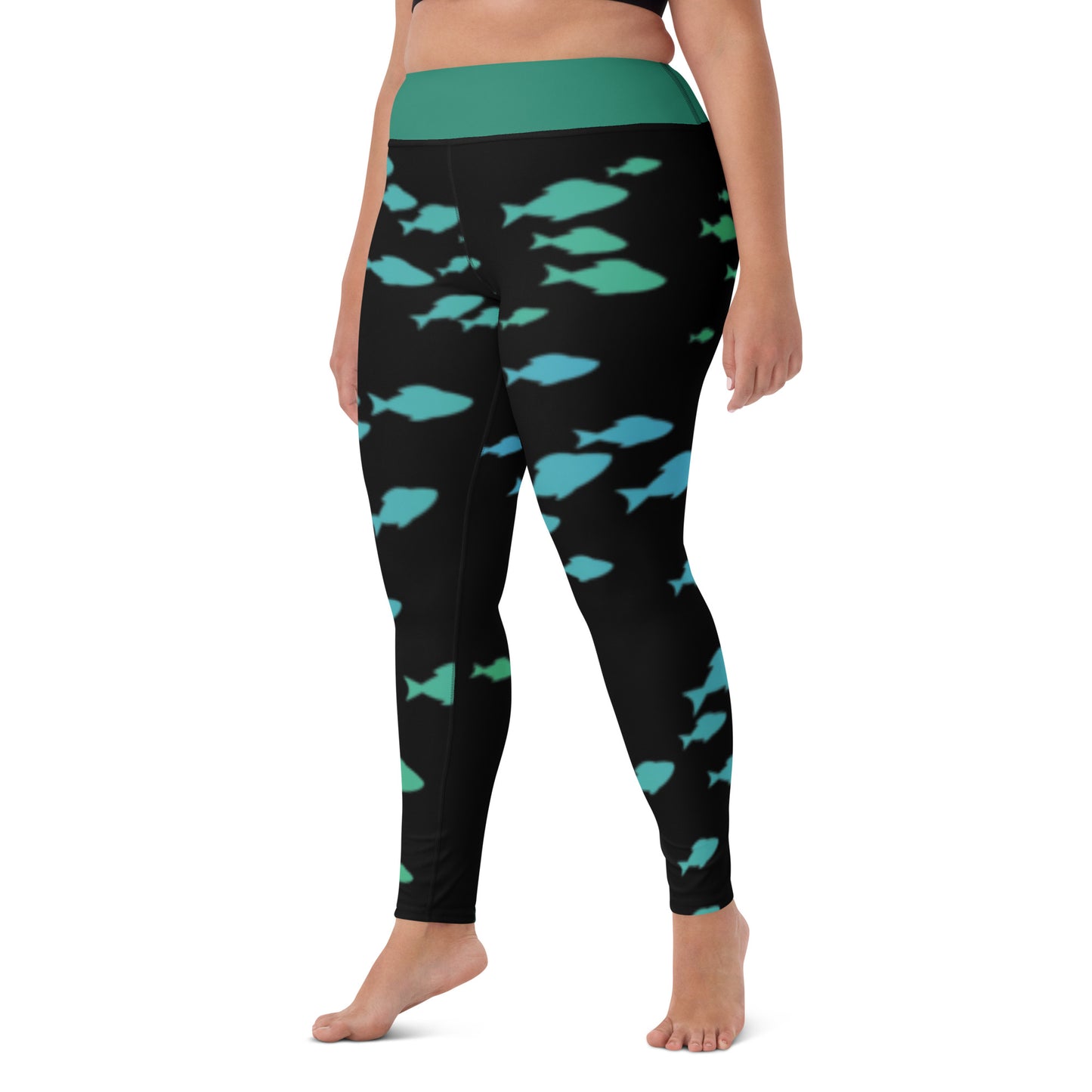 Bottom Time™ Eco-Friendly Dive Leggings, Fish, Sets