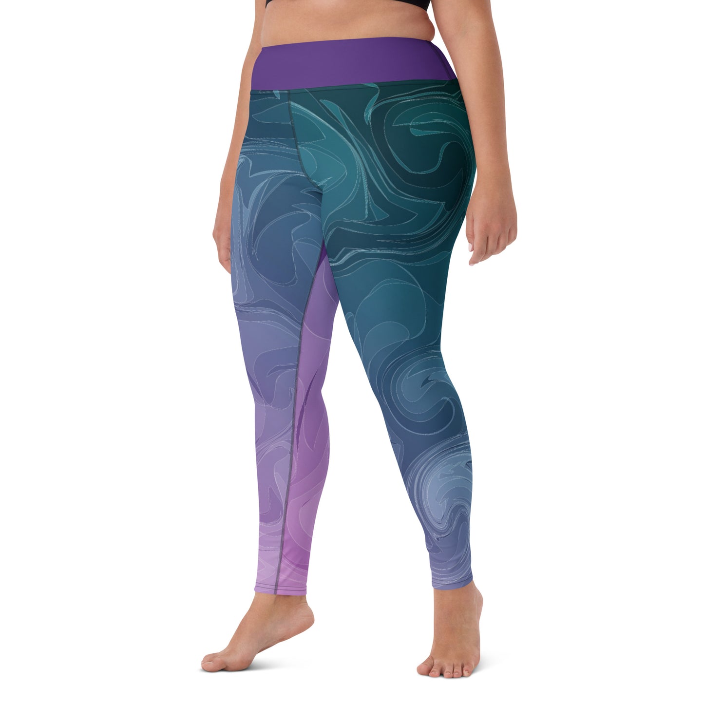 Bottom Time™ Eco-Friendly Dive Leggings, Wave, Sets