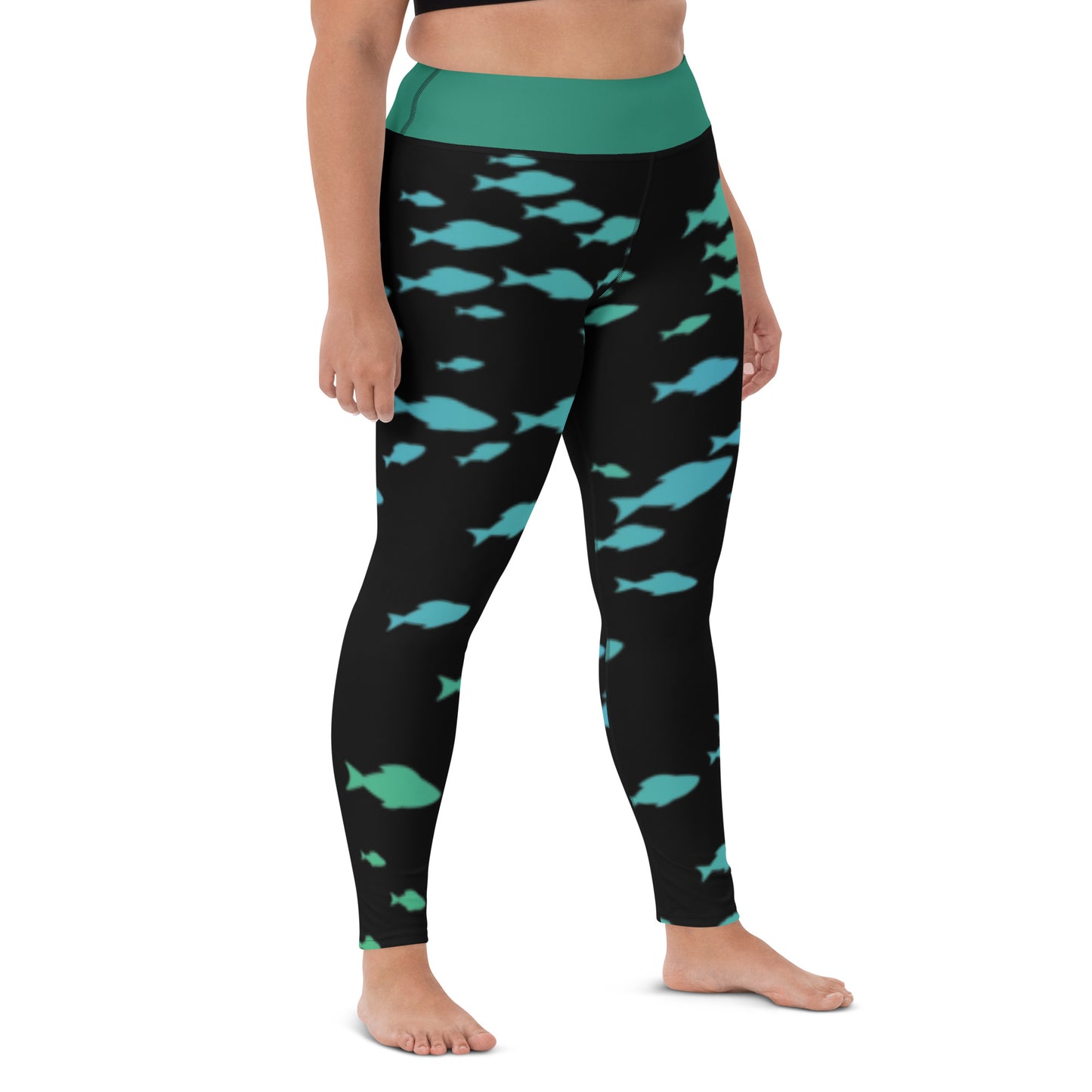 Bottom Time™ Eco-Friendly Dive Leggings, Fish, Sets