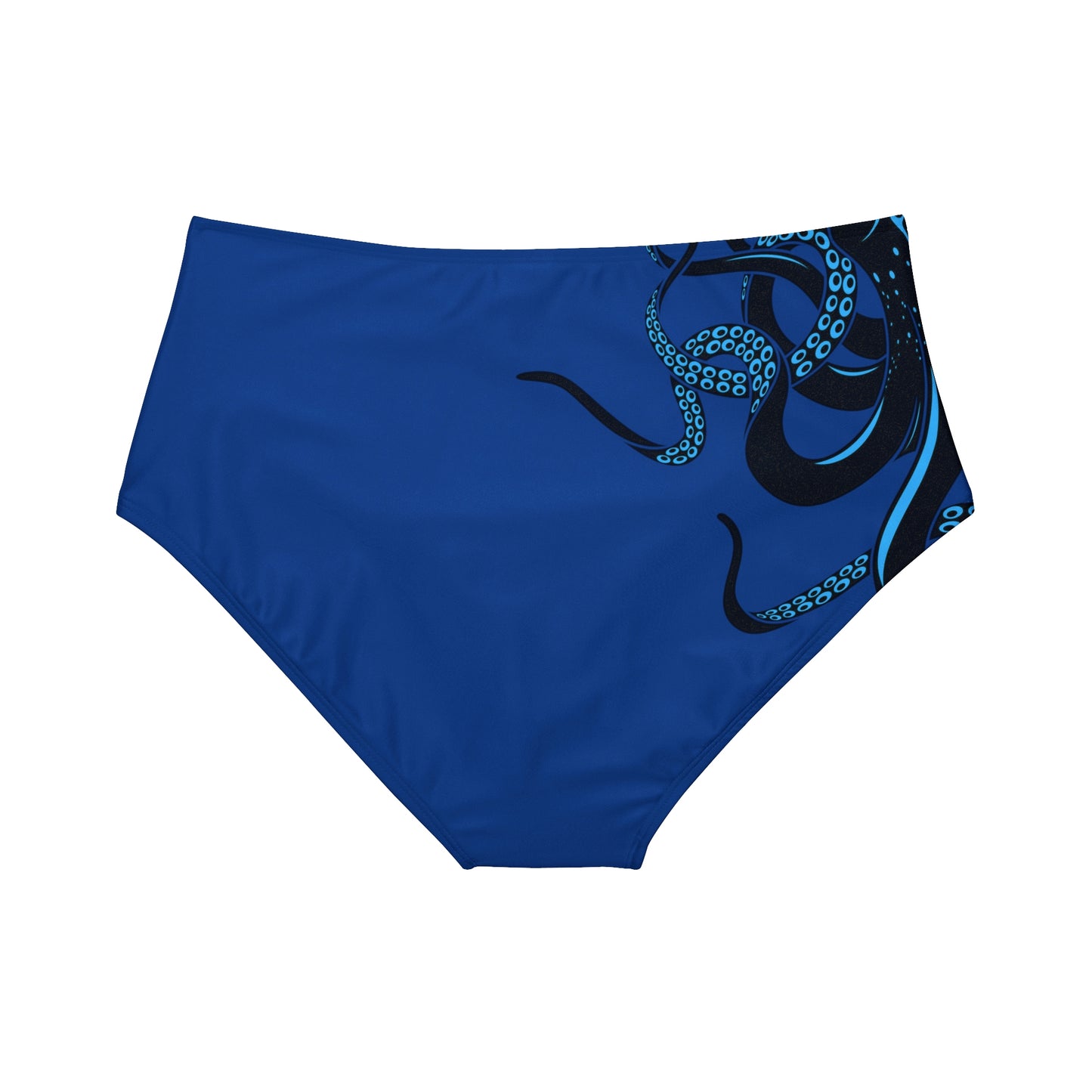 Bottom Time™ Eco-Friendly High-Waist Hipster Bikini Bottom, Octopus