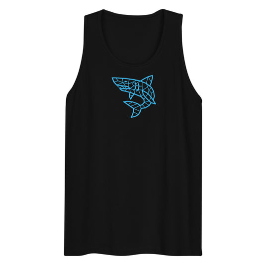 Bottom Time™ Eco-Friendly Ladies’ Muscle Tank, Shark, water