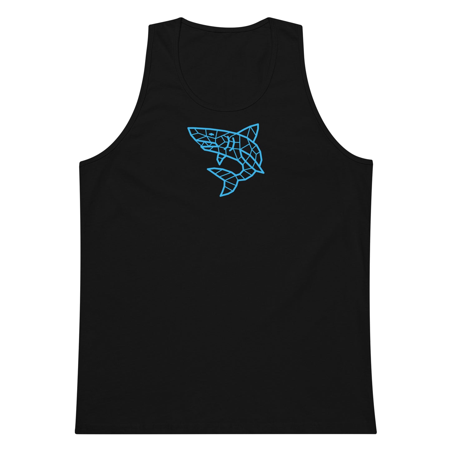 Bottom Time™ Eco-Friendly Ladies’ Muscle Tank, Shark, water