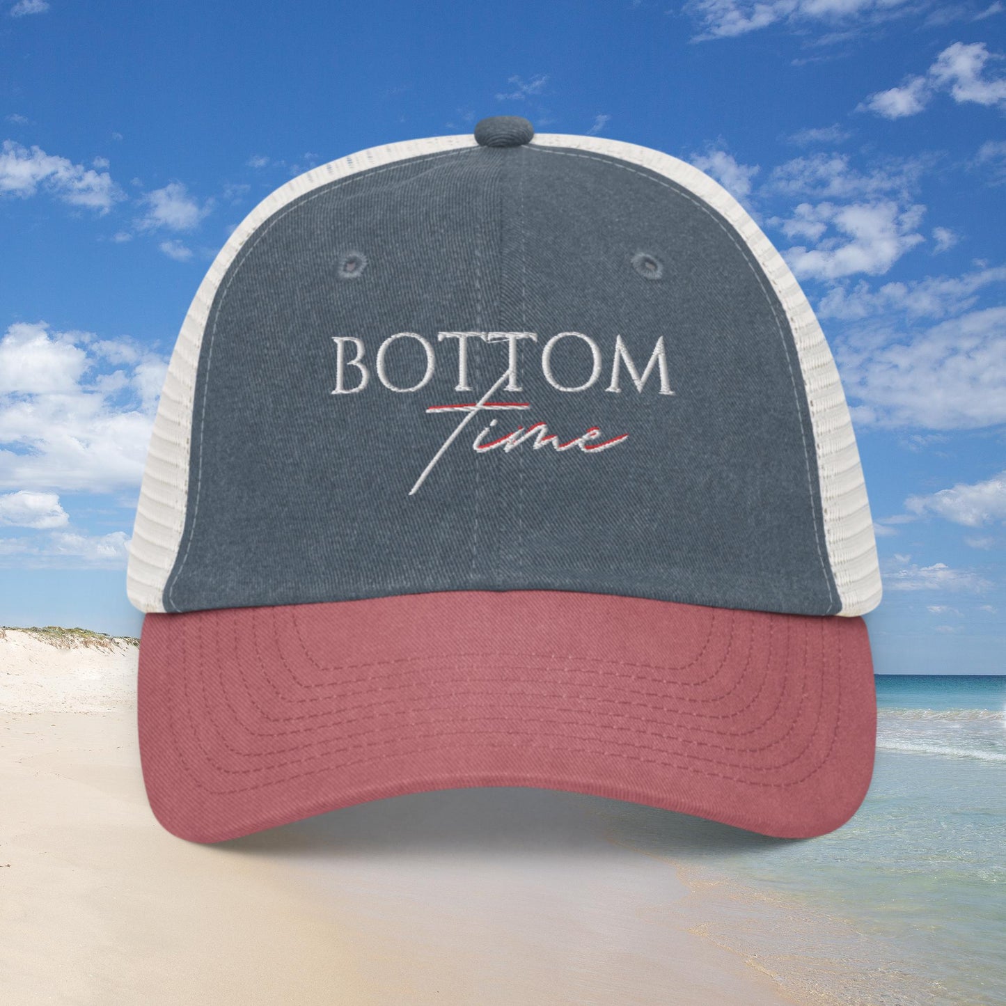 Bottom Time™ Eco-Friendly, Trucker Cap, Scuba Diver Hat