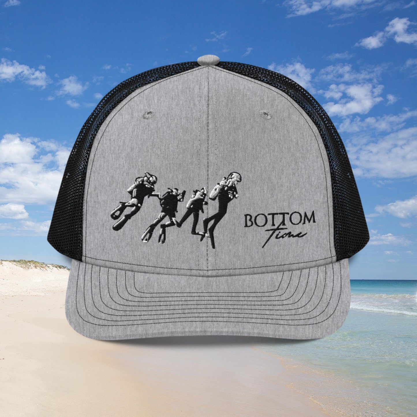 Bottom Time™ Eco-Friendly, Trucker Cap, Scuba Diver Hat