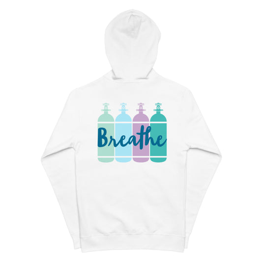 Bottom Time™ Eco-Friendly Unisex Hoodie, Scuba Diver, Just One More Dive