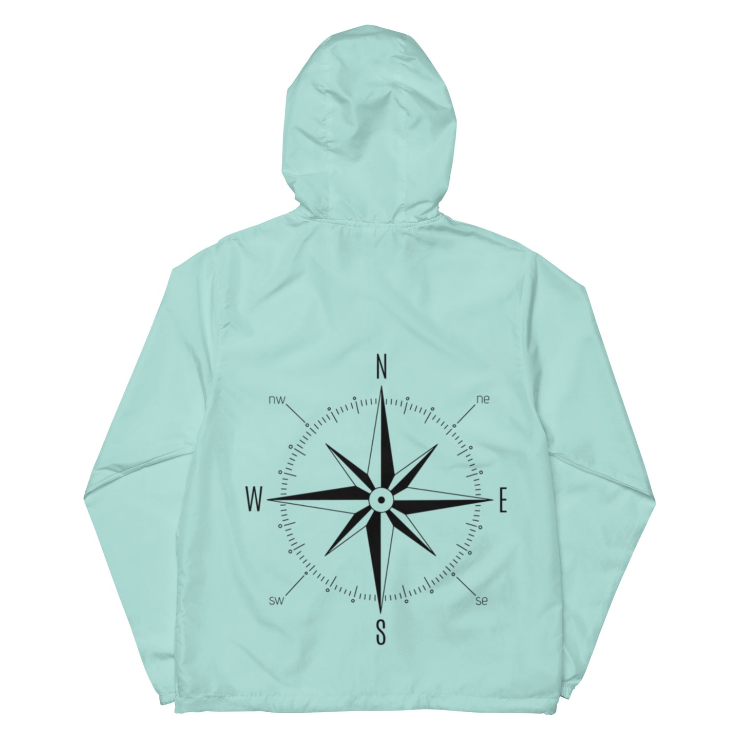 Bottom Time™ Lightweight Zip up Windbreaker, Jacket, Compass