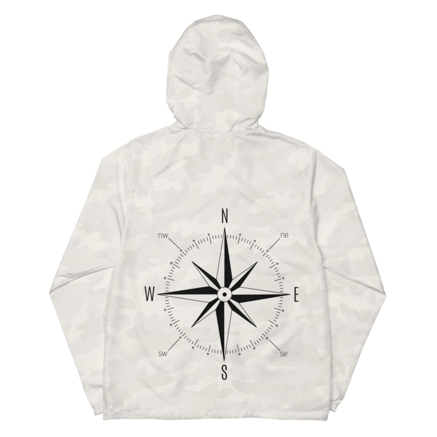 Bottom Time™ Lightweight Zip up Windbreaker, Jacket, Compass